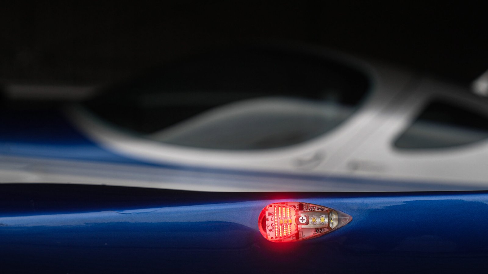 Aviolights Attached To Aircraft